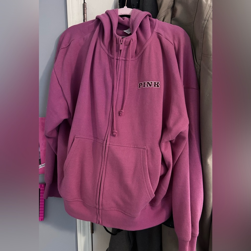 Pink Sweatpants & Jacket Set
